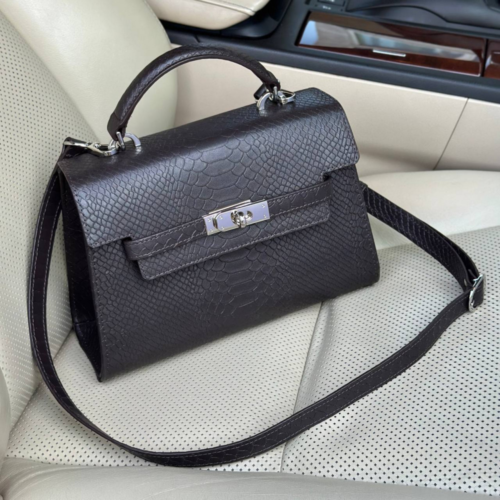 Жіночий шкіряний портфель Solomia KF-7656