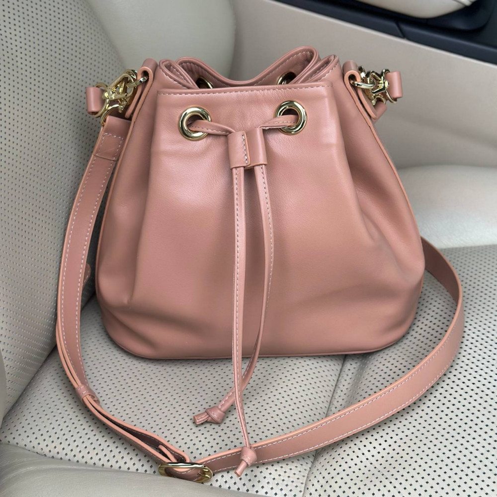 Жіноча шкіряна сумка-мішок Хобо Sonya KF-7657-