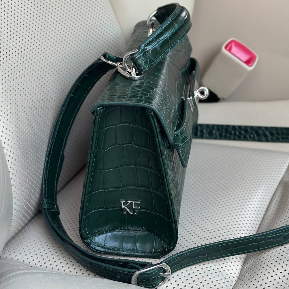 Жіночий шкіряний портфель Solomia Long KF-7676-2