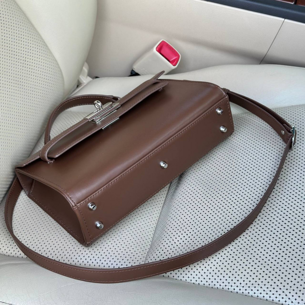 Women’s leather briefcase Solomia  Long KF-7690-2