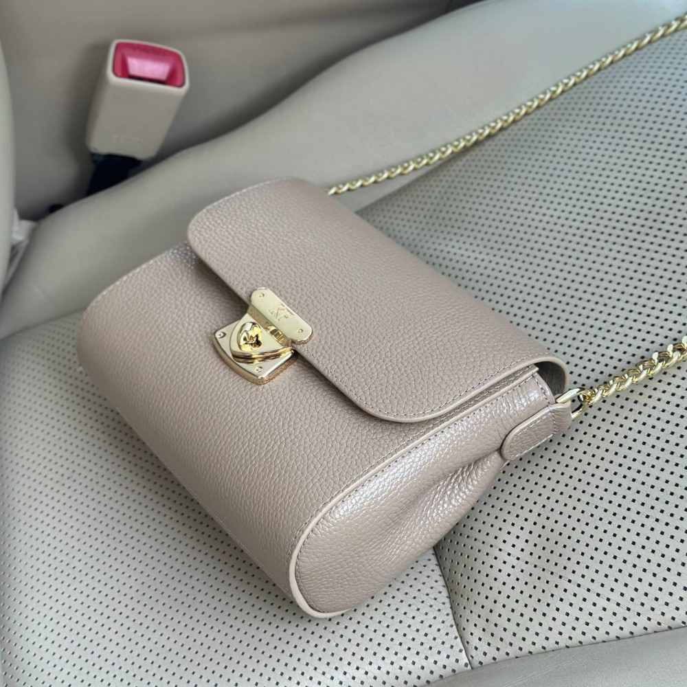 Жіноча шкіряна сумка на ланцюжку Prima S KF-7696-1