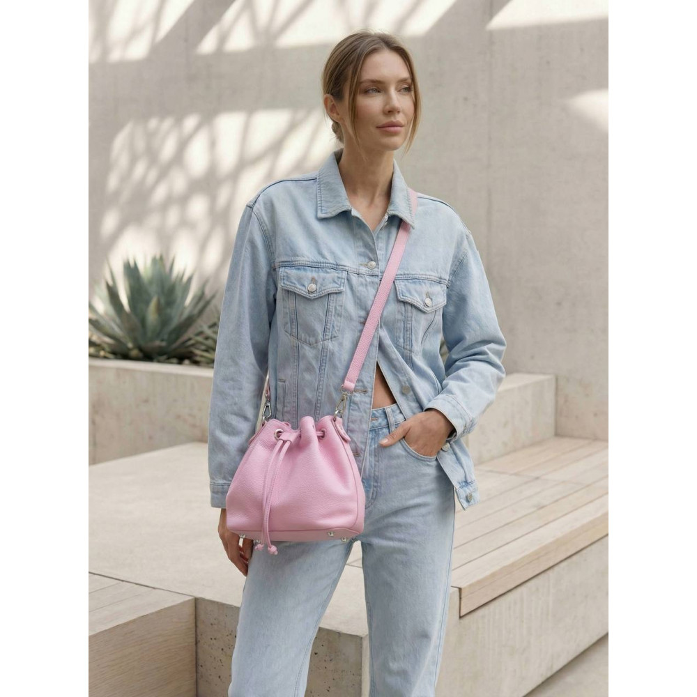 Women’s leather Hobo  bag Sonya KF-7710-2