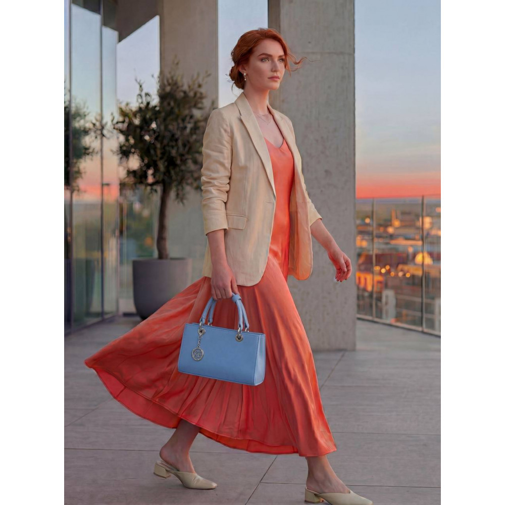 Жіноча шкіряна сумка Vira Long KF-7723-5