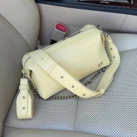 Women’s leather crossbody bag on a wide strap Vilna KF-7724-2