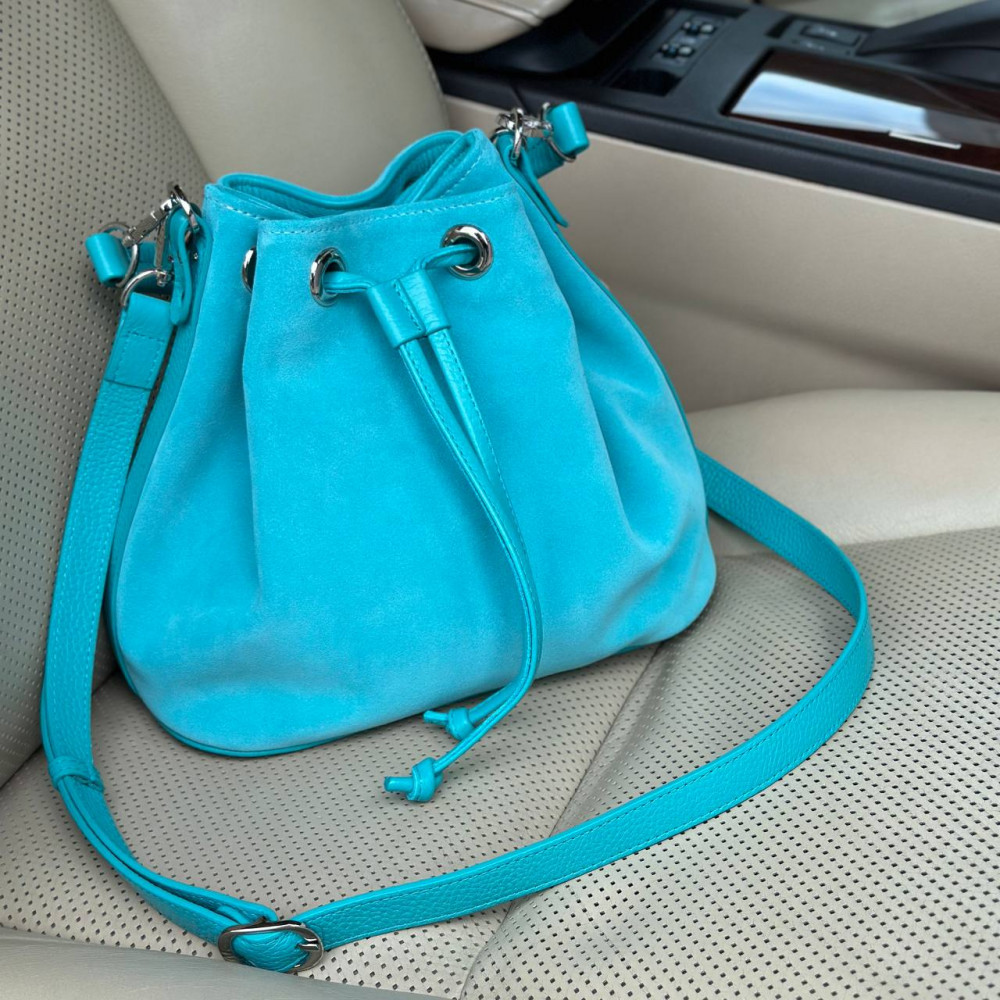 Жіноча шкіряна сумка-мішок Хобо Sonya KF-7727-1