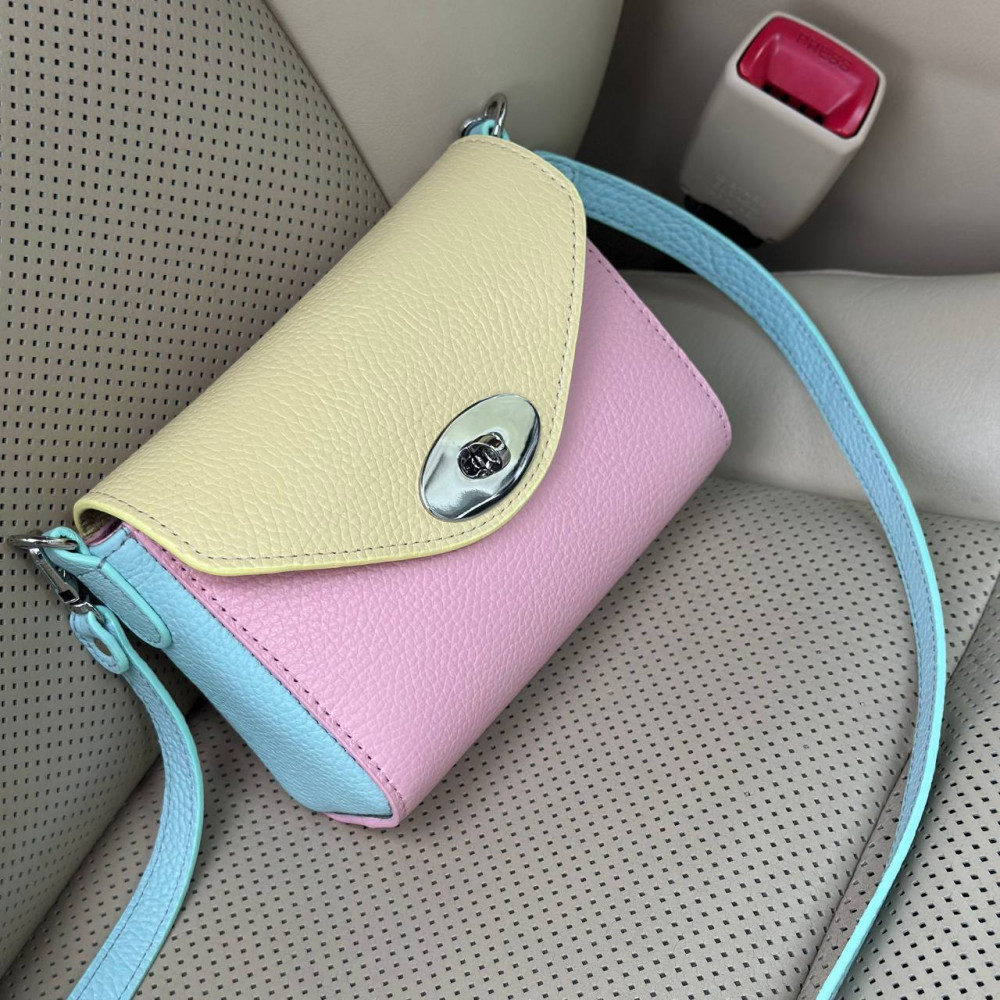 Жіноча шкіряна міні-сумочка Julia KF-7732-2