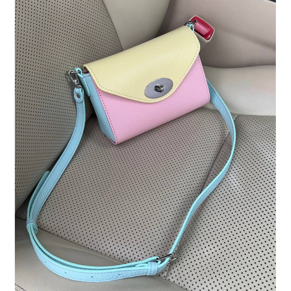 Жіноча шкіряна міні-сумочка Julia KF-7732-4