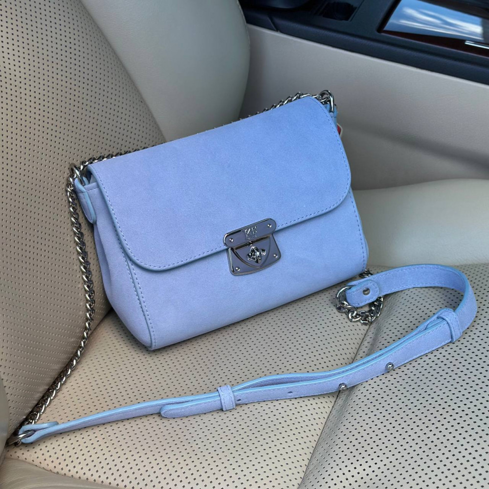 Women’s leather bag on a chain Prima S KF-7738-