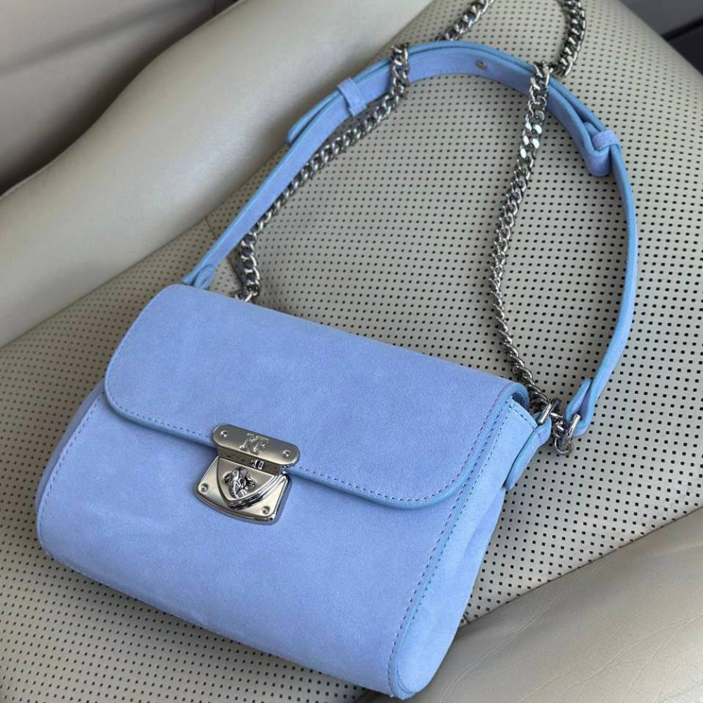 Women’s leather bag on a chain Prima S KF-7738-1