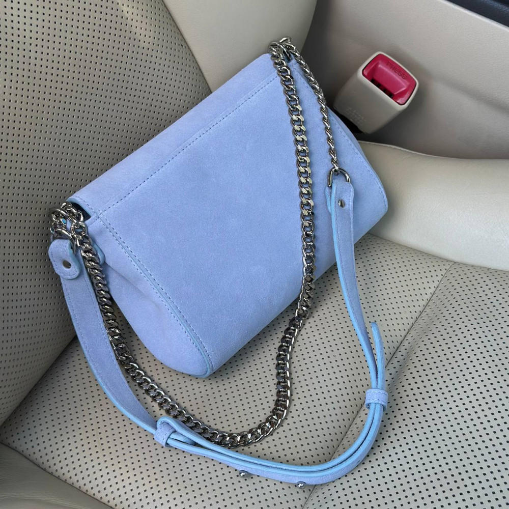 Women’s leather bag on a chain Prima S KF-7738-4