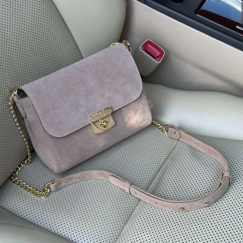 Women’s leather bag on a chain Prima S KF-7741-