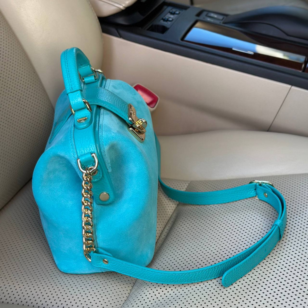 Жіночий шкіряний саквояж Diana KF-7742-1