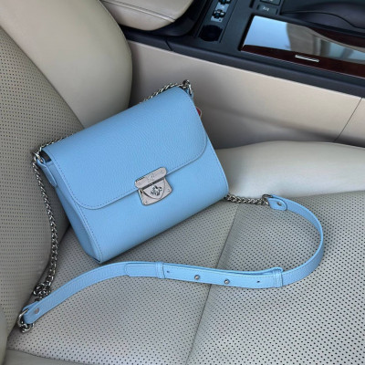 Women’s leather bag on a chain Prima S KF-7782-