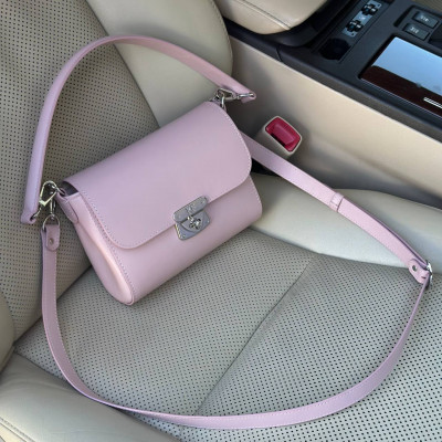 Women’s leather crossbody bag Prima S KF-7785-