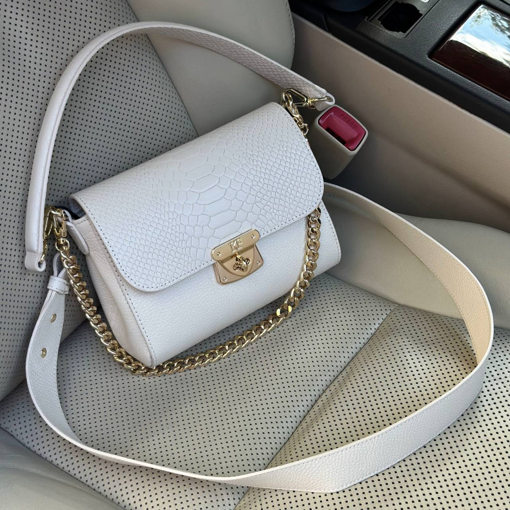 Women’s leather crossbody bag Prima S KF-7804