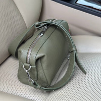 Women’s leather crossbody bag on a wide strap Vilna KF-7816-1