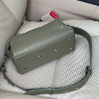 Women’s leather crossbody bag on a wide strap Vilna KF-7816-2