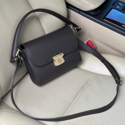Women’s leather crossbody bag Prima S KF-7824-