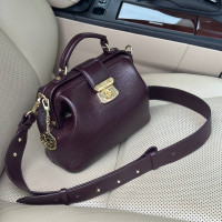 Women’s leather doctor bag Diana KF-7834-1