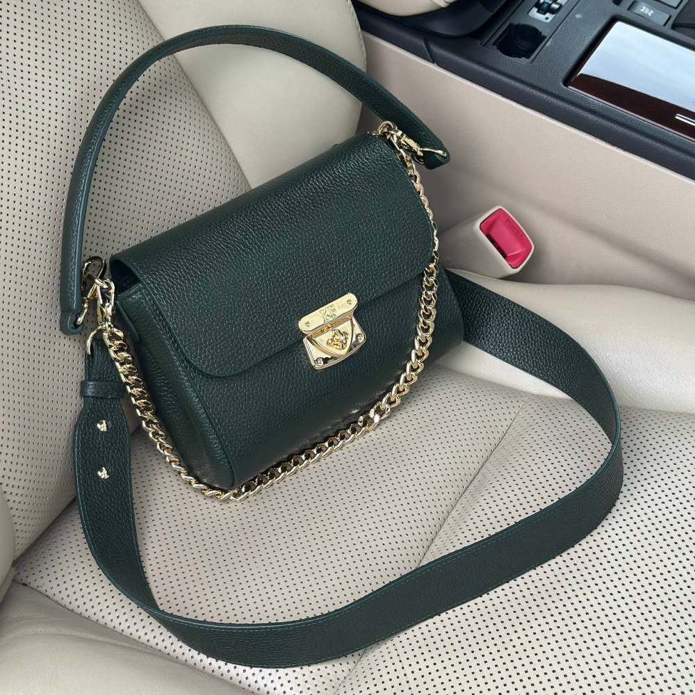 Women’s leather crossbody bag Prima S KF-7838