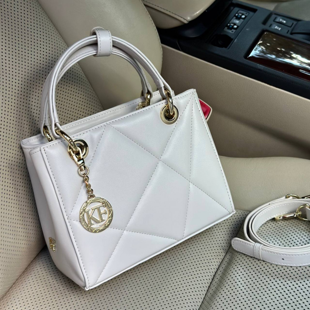 Women's leather bag Vira S KF-7841