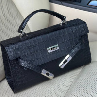 Women’s leather briefcase Solomia  Long KF-7847-1