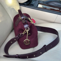 Women’s leather doctor bag Diana KF-7848-1