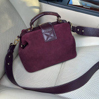 Women’s leather doctor bag Diana KF-7848-2