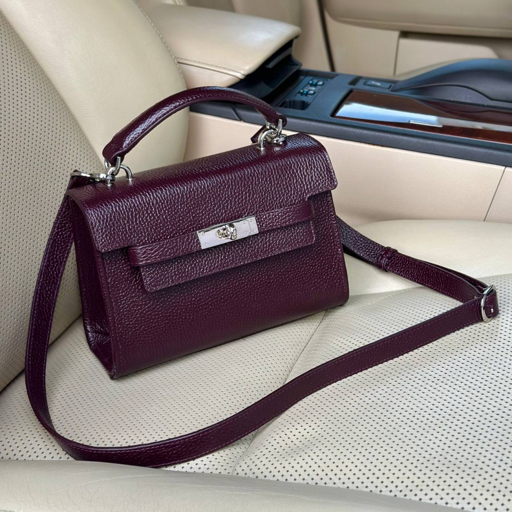 Women’s leather briefcase Solomia S KF-7860