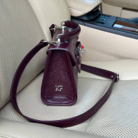 Women’s leather briefcase Solomia S KF-7860-1