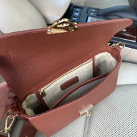 Women’s leather crossbody bag on a wide strap Prima M KF-7880-2